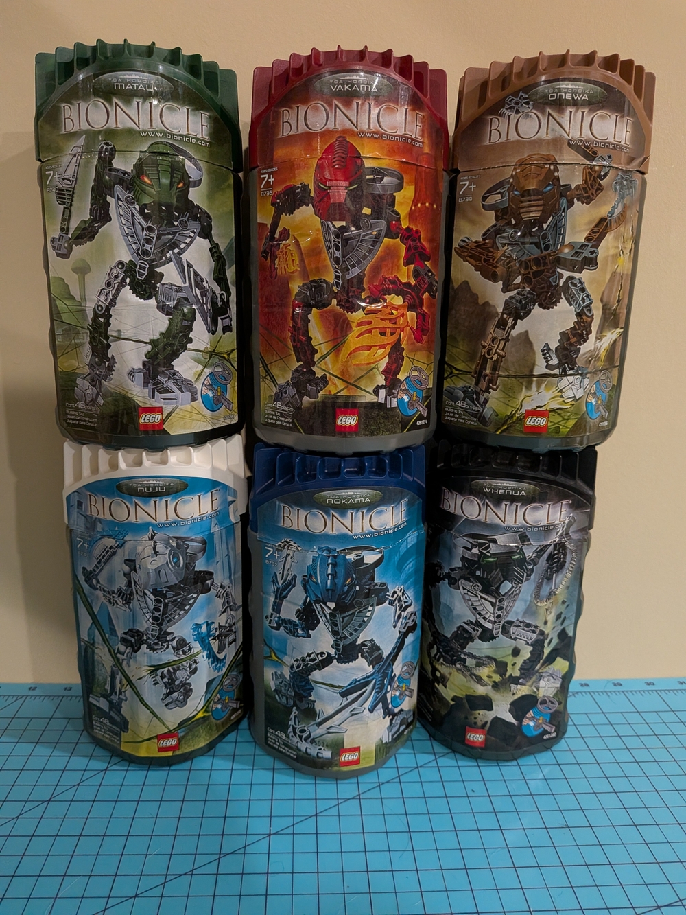 Lego Bionicle Toa Hordika Full Set